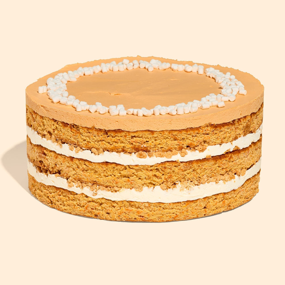 10" Carrot Crackle Marshmallow Cake